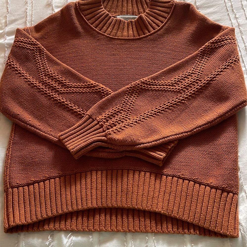 Everlane cropped sweater